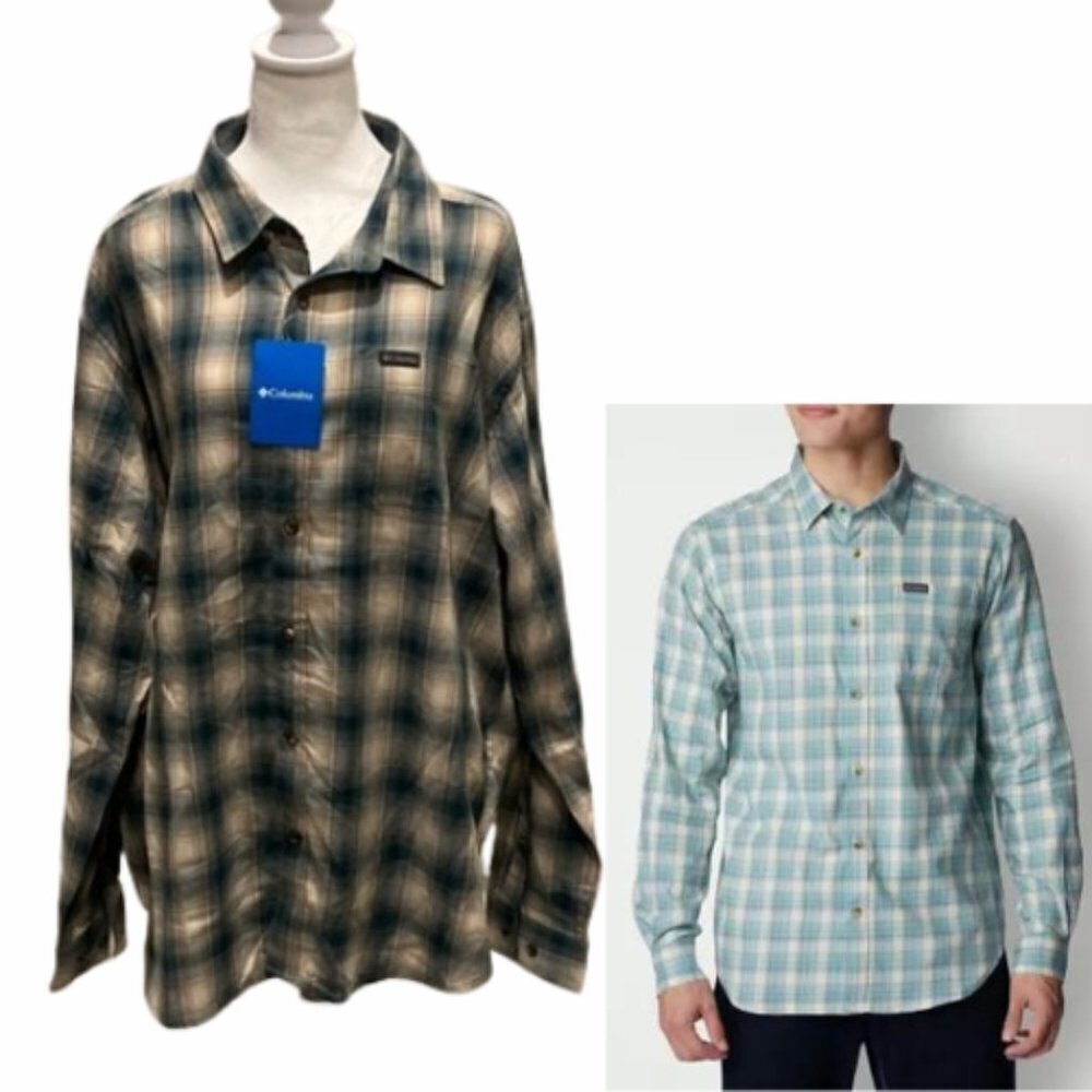 New! Columbia Vapor Ridge™ III Long Sleeve Shirt 16282 NWT